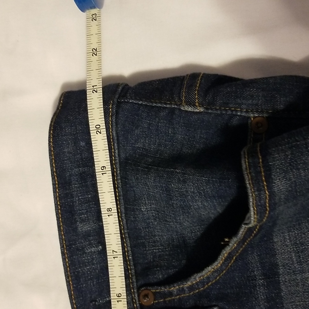 Madewell 10" High Rise Skinny Jeans Blue - Picture 13 of 15